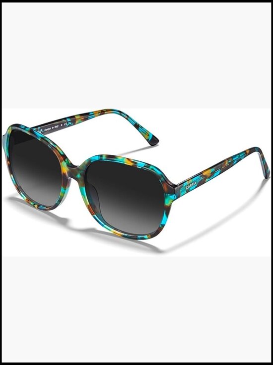 Acetate Oversized Square Polarized Sunglasses UV Protection Retro Trendy main image 5